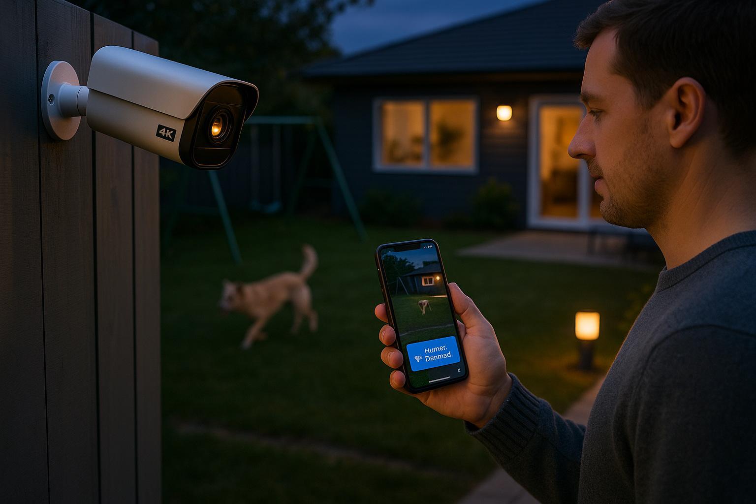 Professional security installation